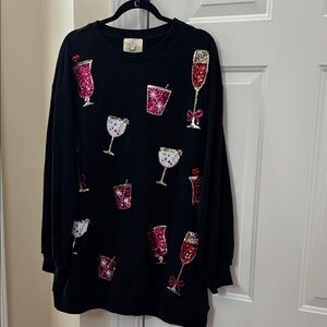 Fantastic Fawn Sequin Drink Dress